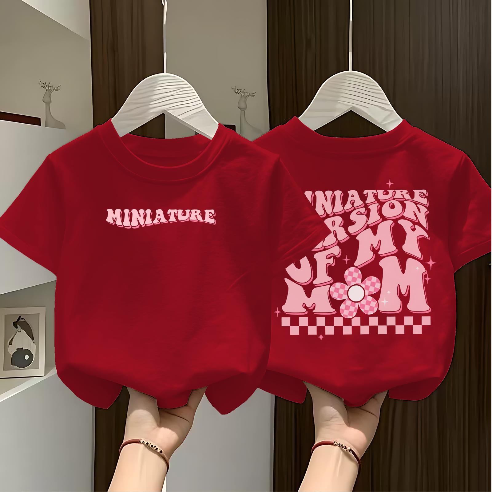 [Deal Flash BXP] Unisex Korean Style Cartoon Kids T-Shirt – Short Sleeve, Soft & Comfortable, Daily Wear Essential for Boys & Girls, Ages 3-15 (Sizes 100-160cm), Cute Graphic Tee – Shipped Within 24 Hours