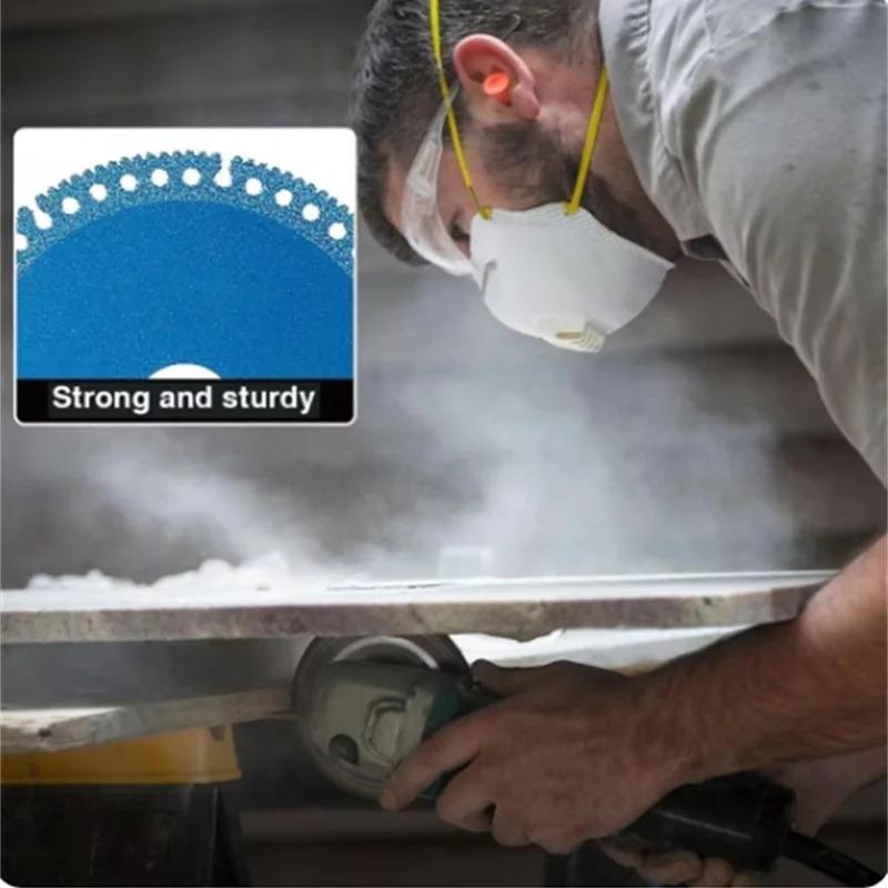 Size:(3,5,10,20pcs)Brazed Diamond Saw Blade Ultra Thin Saw Blade Ceramic Tile Glass Cutting Disc Indestructible Cutting Discs Angle Grinder Tool