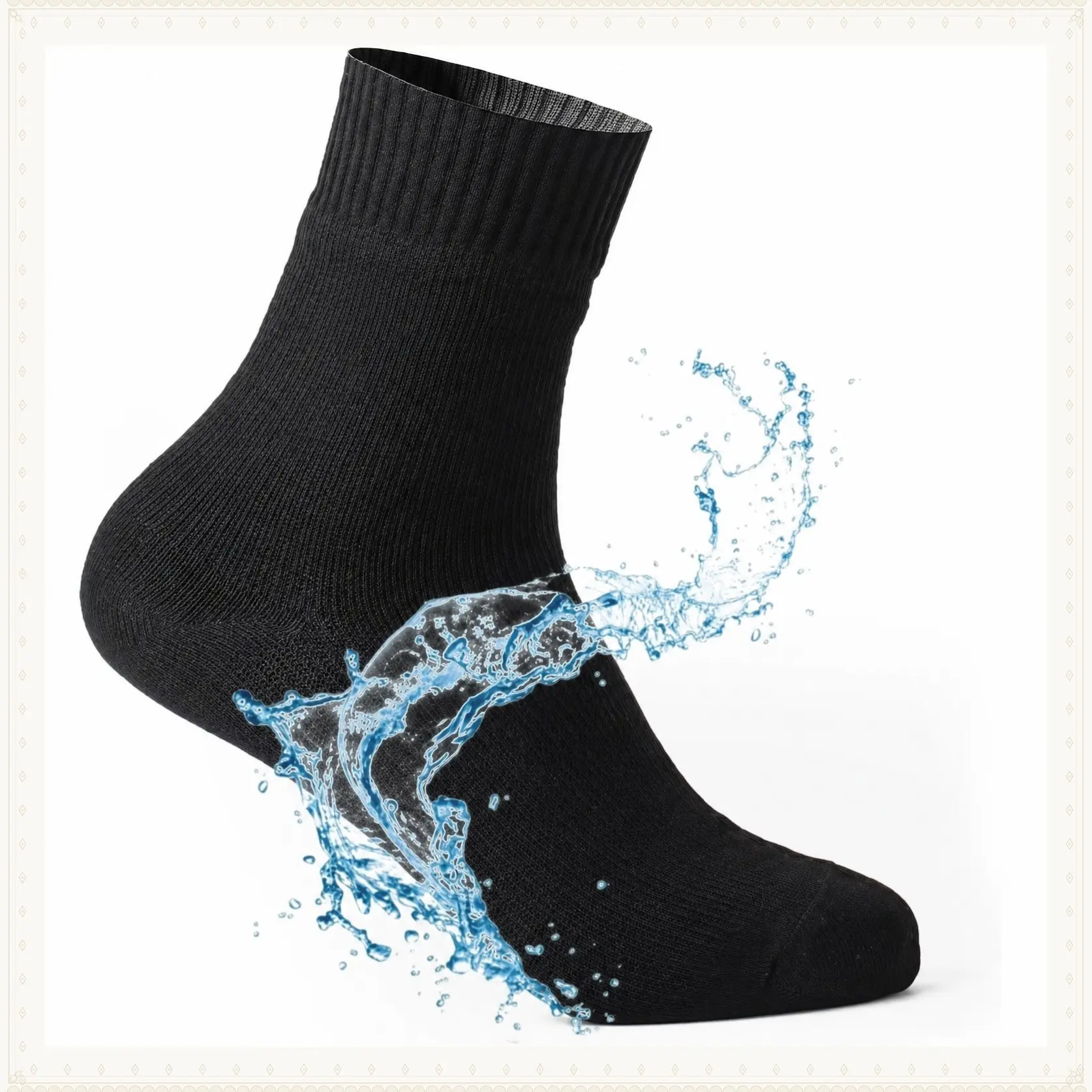 The Wudhu Socks – Waterproof Socks for Men & Women Breathable for Outdoor ActivitiesGift