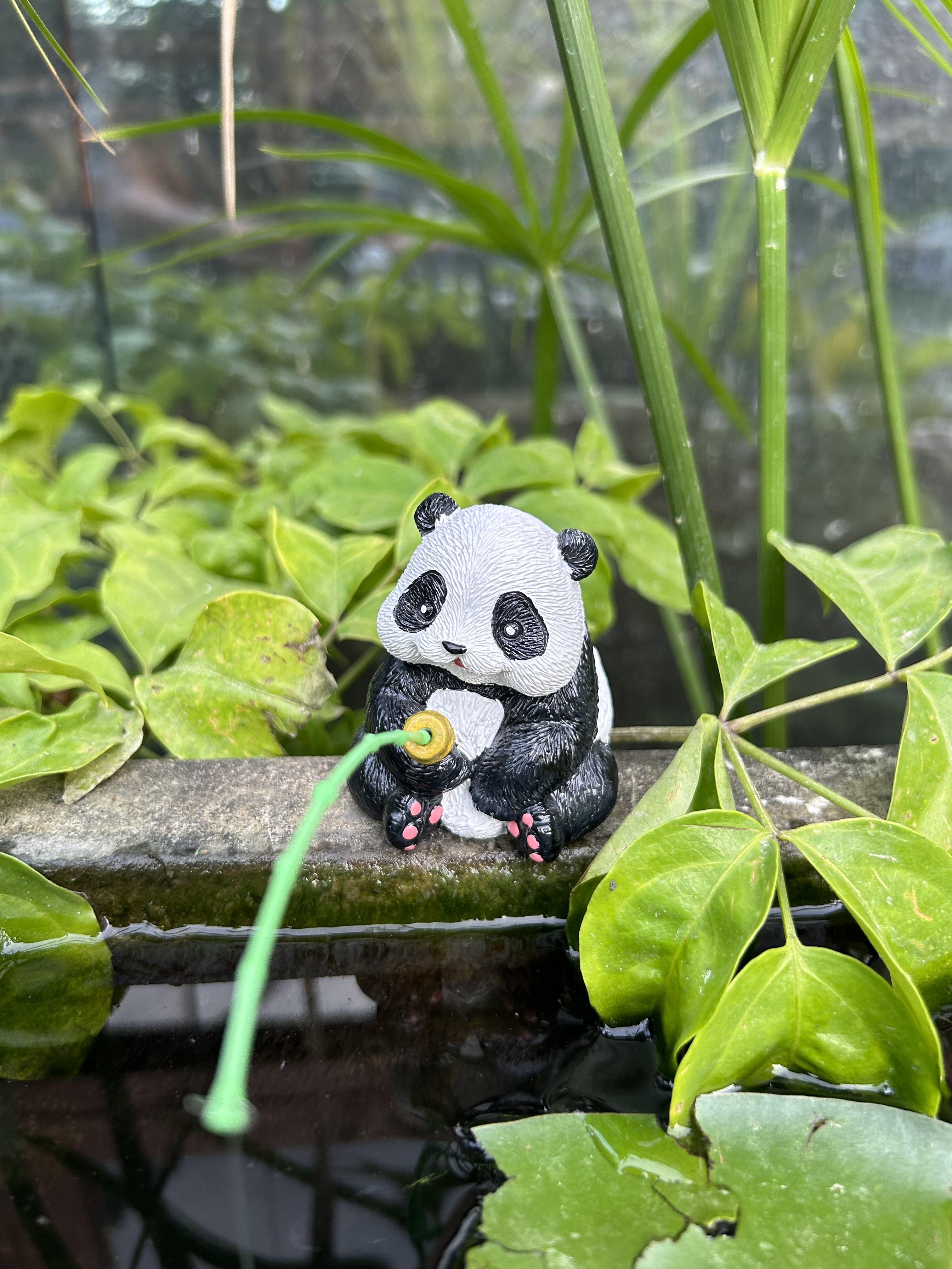 Creative Turtle Fish Tank Decor, Chinese Style Rockery Water Fountain Ornament for Aquarium