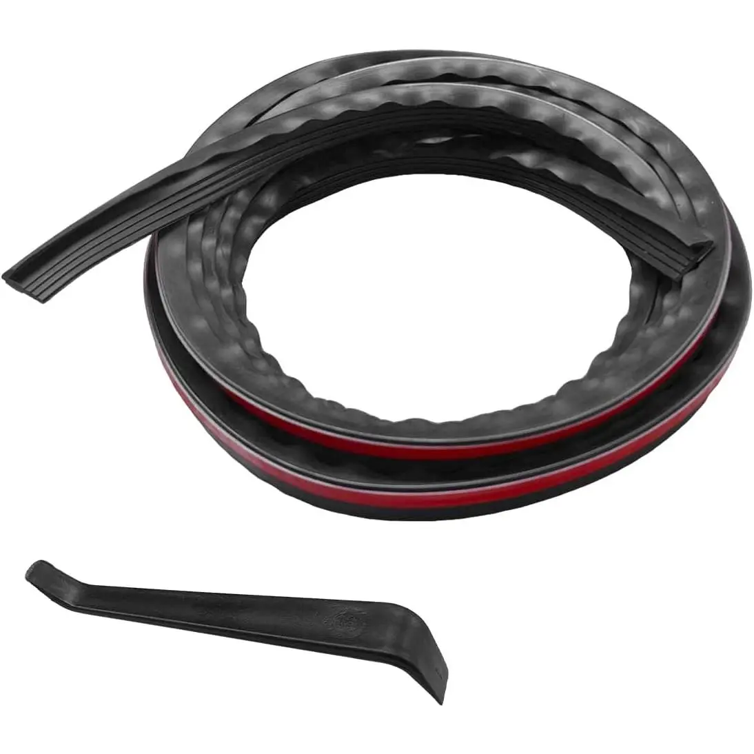 13.1FT Sunroof Cover Seal Rubber Trim,  Weather Stripping |  Window Seal Strip, V-Shaped Self-Adhesive  Soundproof  Automotive Door Trim Accessories