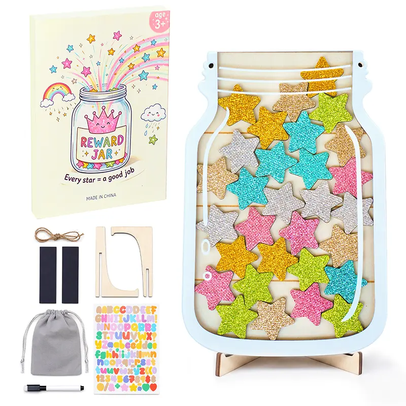30 PCS Classroom Reward Jar for Behavior Management, Classroom Incentive Chart, Home Potty Training Chore Chart, Good Habits Incentive Tool