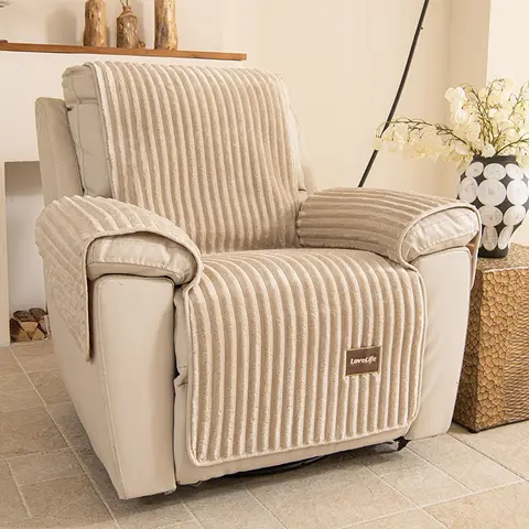 1pc Integrated Sofa Pad, Sofa Slipcover, Sofa Protector Slipcover, Slipcovers for Couches and Sofas, Single Person Couch Cover, Decorative Sofa Cover, All-Season Non-Slip, Soft Comfort, Pet-Friendly, Durable, Living Room Decor
