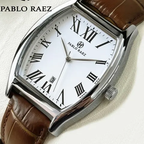 【Black Friday】Men's Business-Style Analog Quartz Watch with Stainless Steel Case, Fashion Accessory for Parties and Everyday Wear, Waterproof Business-Casual Timepiece, Gift for Men