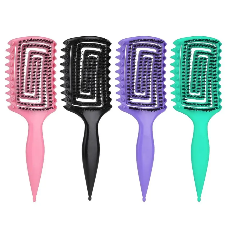 2026 Curly Hair Brush Curl Defining Brush for Detangling Shaping Gentle on Hair Helps With Frizz Control Suitable for Curls Waves Coils For Men Women Wet Dry Use Hair Styling Combs Perfect Gift