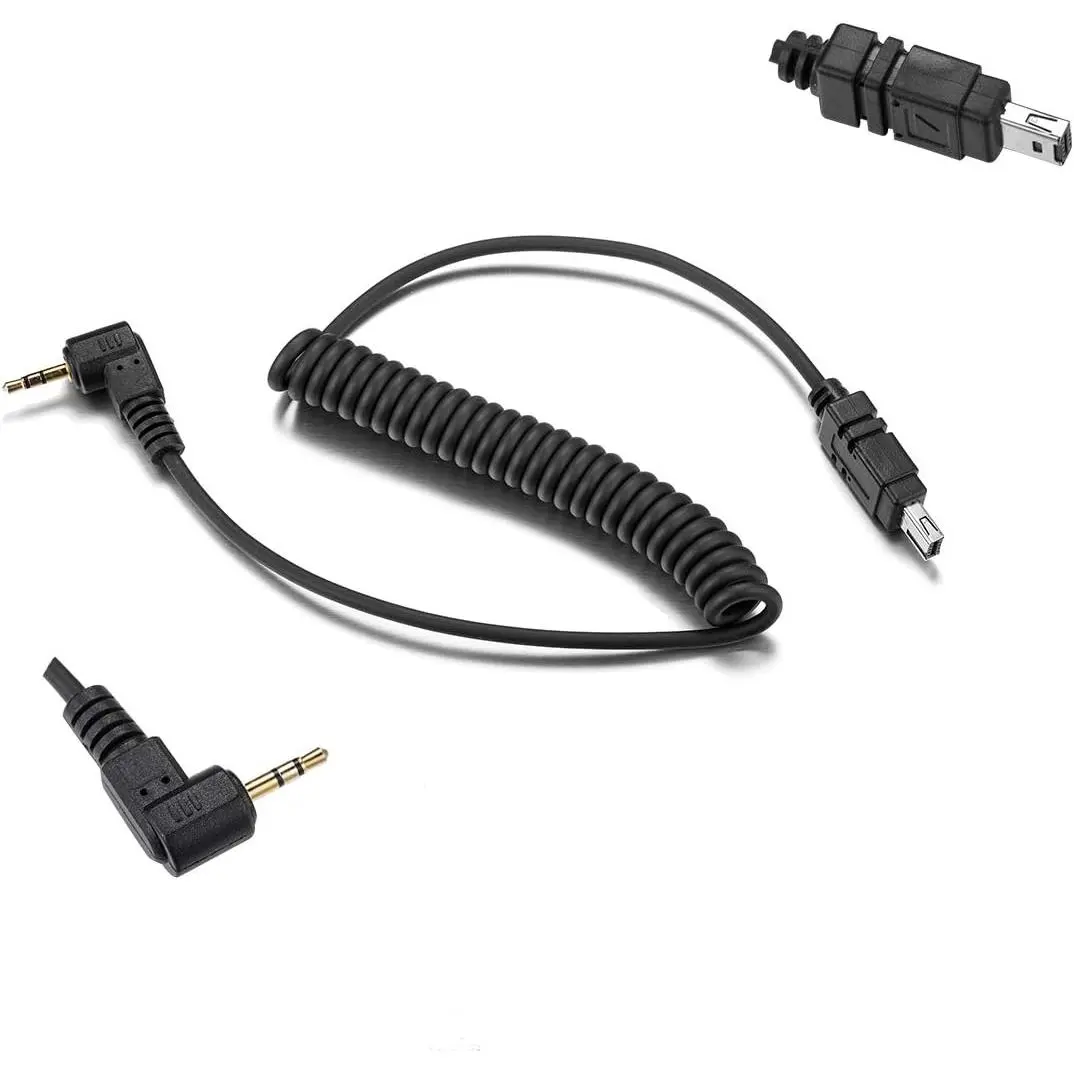 2.5mm-N3 Camera Remote Control Shutter Release  Cord for  DSLR Cameras D3100/D3200 /DF /D7000/D7100 /D5000/D5100/D5200/D5300 /D600/D610 /D90