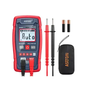 2026 AstroAI Multimeter Tester 4000 Counts, Smart Measuring Mode, Auto-Ranging Digital Volt Meter, Fast Accurately Measures AC/DC Voltage, Resistance, Continuity, Supports a Non-Contact Voltage Function