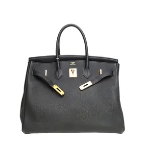 Pre-owned HERMÈS HERMES Birkin 35 Noir(89) Togo Leather PristineP226258668