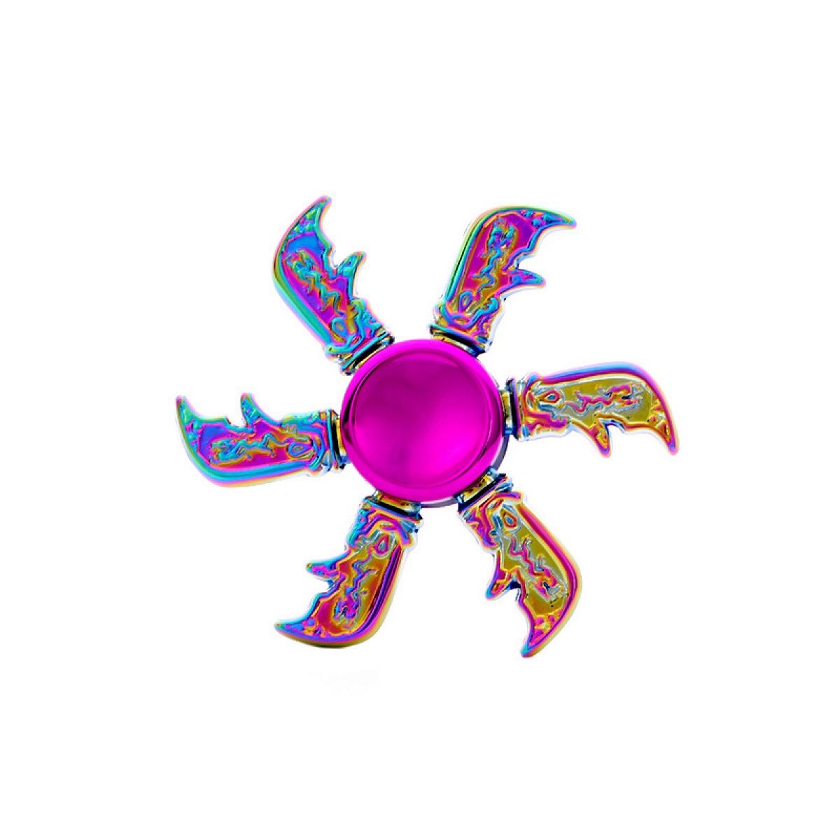 TikTok hit product Metal Fidget Spinner Alloy Hand Spinner Boxed Stress Relief Toy for Kids Adults Office Desk Fidget Toys