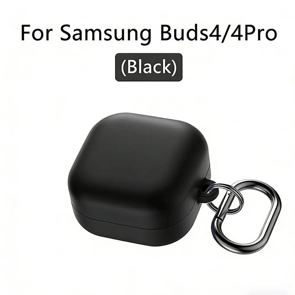 Samsung Galaxy Buds 4/4pro Case, Shockproof Tpu Protective Cover, Soft Crystal Texture, Locking Mechanism Included