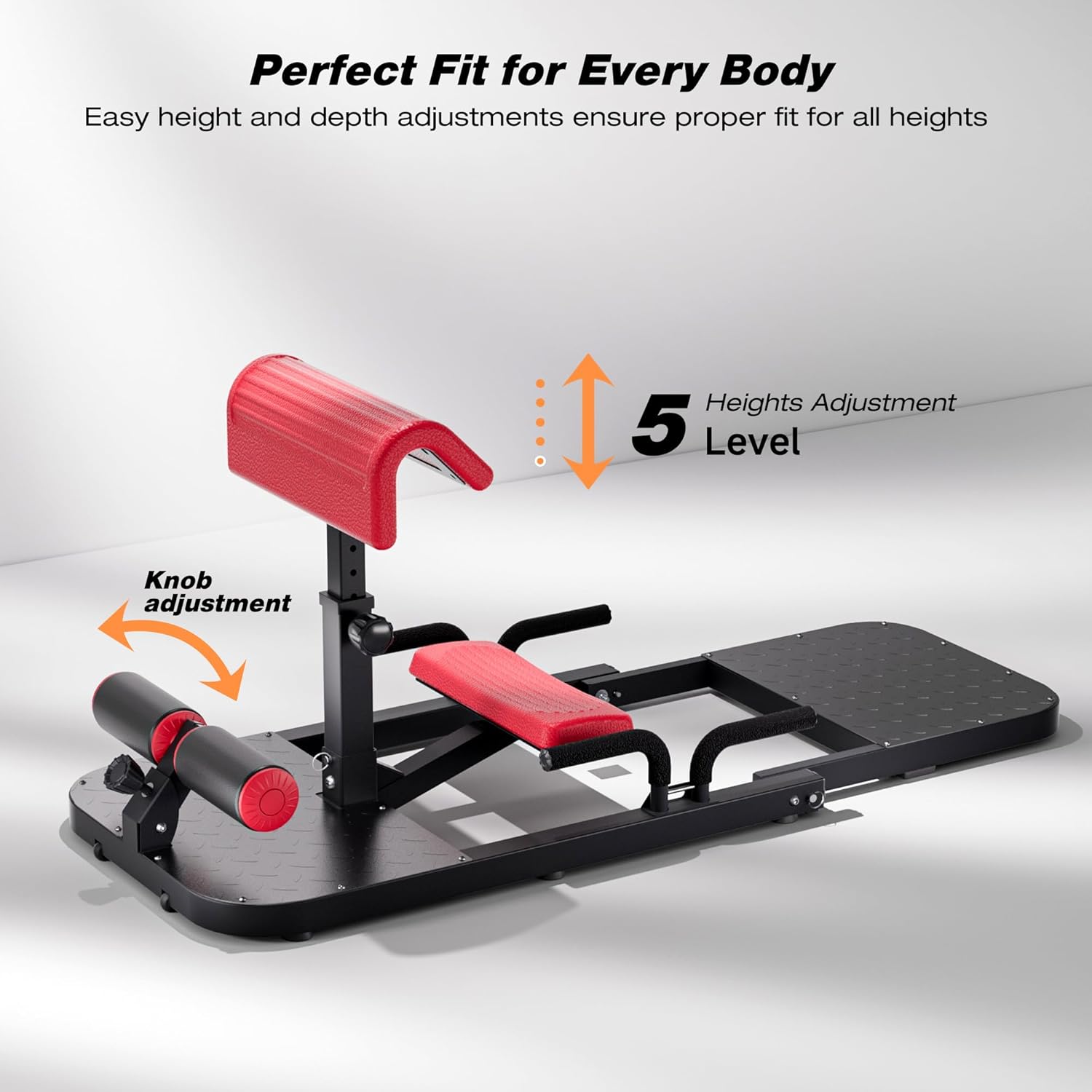 SUNDAY MIRTH Hip Thrust & Squat Machine for Home – Multi-Function Glute Builder, Leg & Core Strengthening Equipment – Adjustable Sissy Squat, Hip Thrusts, Squat Assist Machine for Home Gym