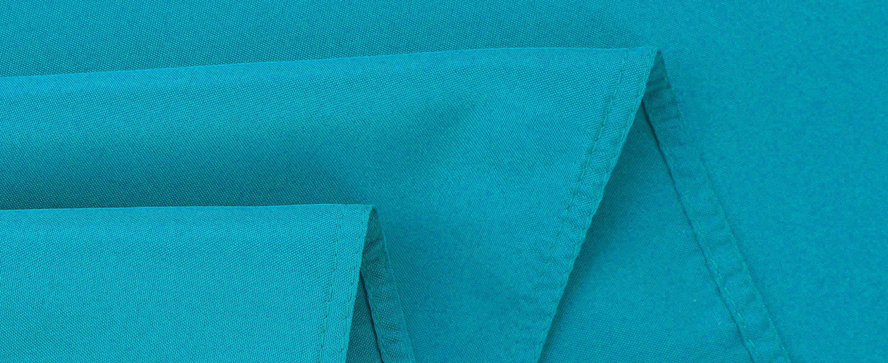 Teal Rectangle Tablecloth Wrinkle Free Waterproof Polyester Table Cloths Spillproof Heavy Duty and Washable Table Cover for Party, Banquet, Indoor and Outdoor-Square/Rectangular