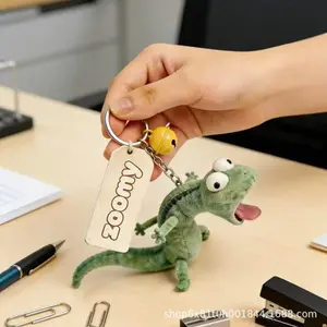 Funny mint green lizard super cute funny soft plush toy to give to friends