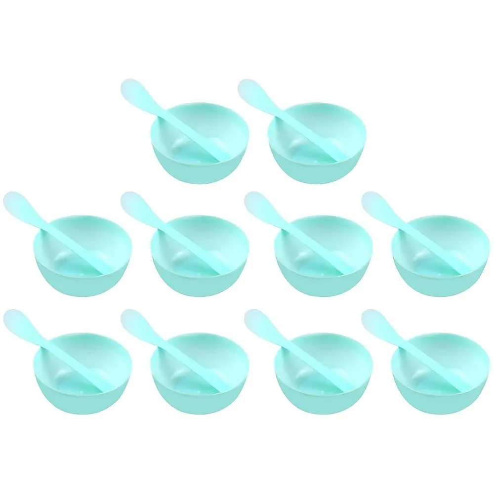 10 Mask Bowl Set, Perfect for Skincare Routines, Durable & Reusable, Ideal for Face Masks, Easy to Clean, Essential Beauty Tool