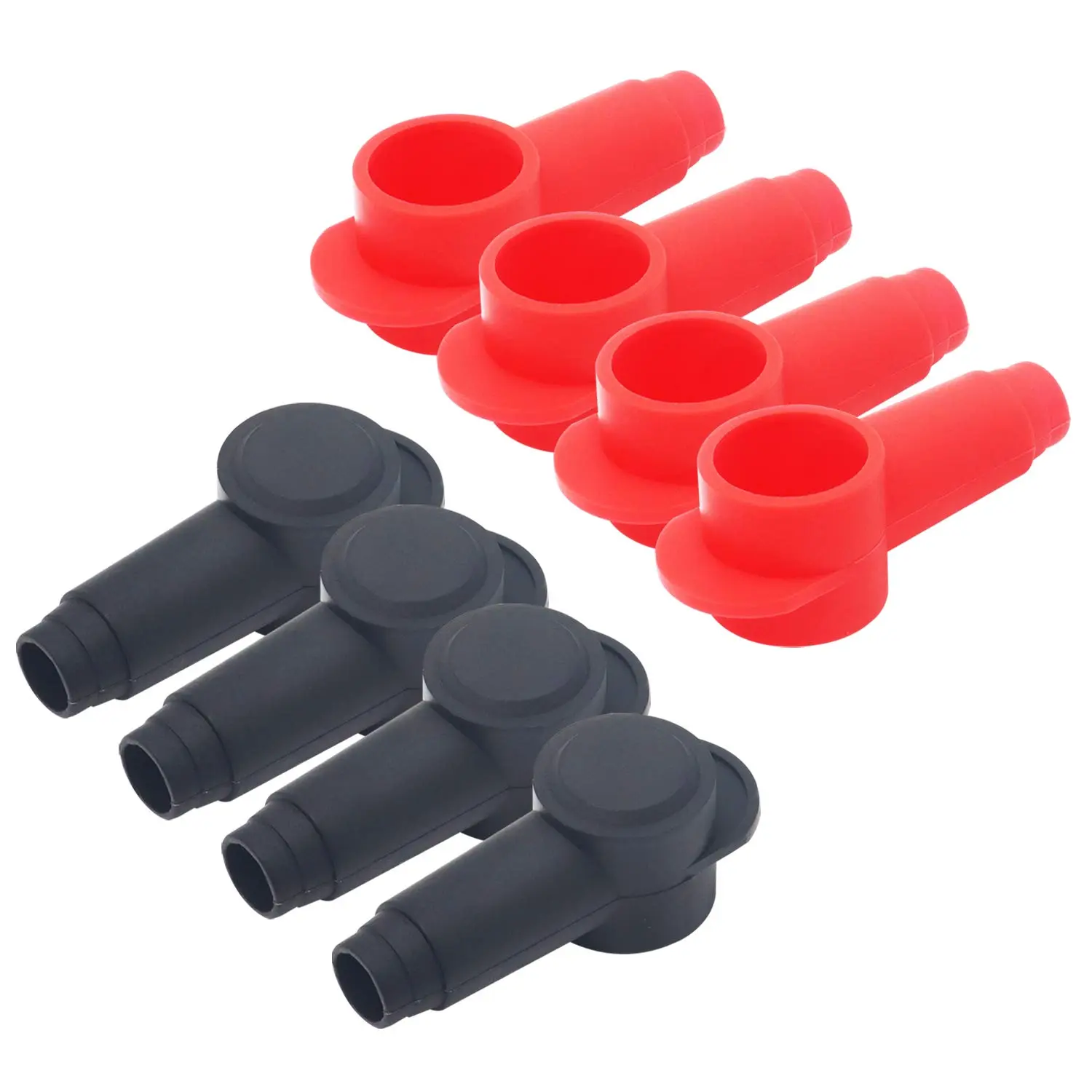 STC10-8 Silicone Terminal Covers Alternator Battery Stud Power Block| Junction Fits 2AWG to 1/0 AWG Wire