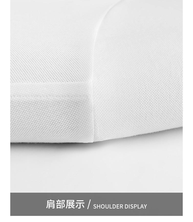 New Embroidered Bee Short Sleeve Lapel Polo Shirt High-end Trendy Brand Men's Top T-shirt