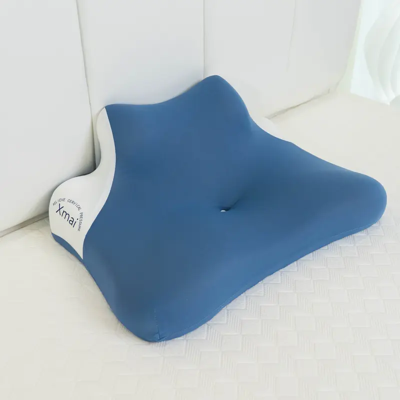 Multifunctional Memory Foam Pillow, Office Nap Pillow, Bedroom Neck Support Pillow, Lazy Phone User Pillow, Comfortable and Versatile