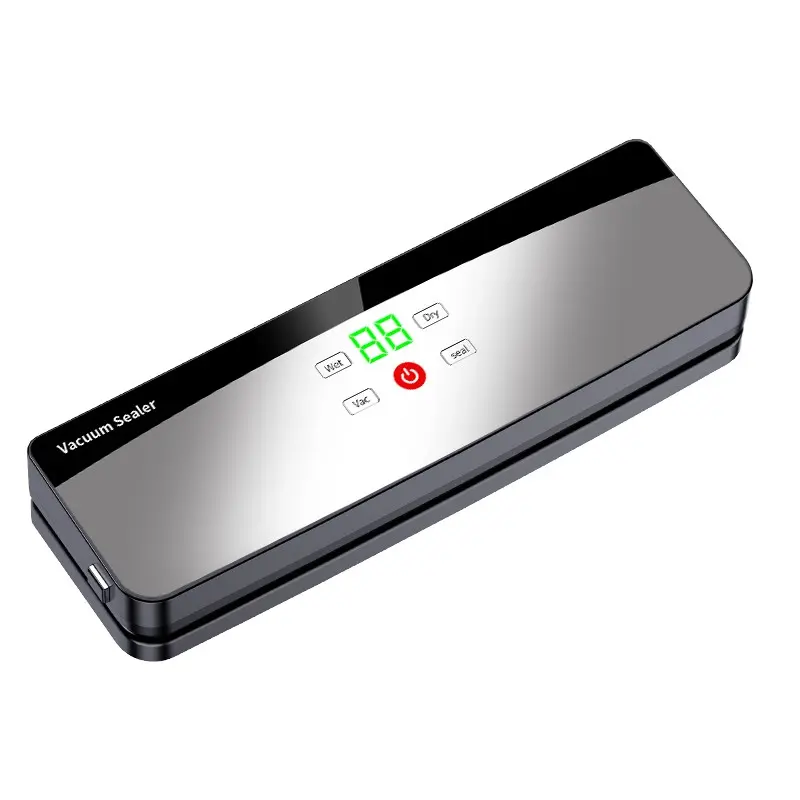 Rechargeable Wireless Portable Vacuum Sealer, Countdown Display, Touch Button, Home Camping Food Preservation Seal Machine