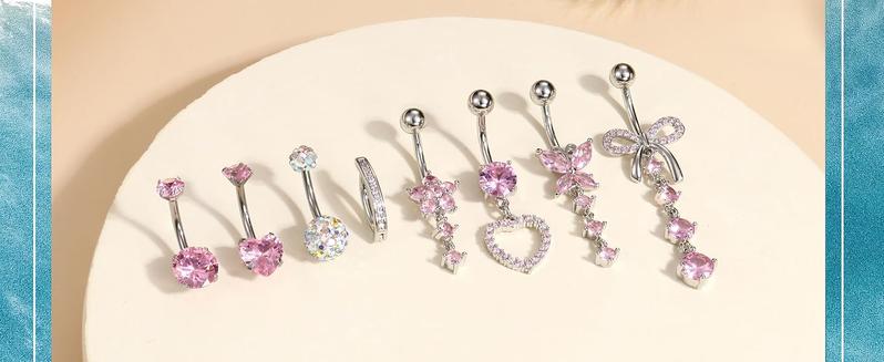 Trendy Summer 316L Surgical Steel Gold Dangle Belly Button Ring for Women Silver Dangly Belly Rings 14G Hypoallergenic Navel Belly Button Piercing Jewelry Bow Heart 10mm/12mm Barbell Length Trendy Summer 316L Surgical Steel Gold Dangle Belly Button Ring for Women Silver Dangly Belly Rings 14G Hypoallergenic Navel Belly Button Piercing Jewelry Bow Heart 10mm/12mm Barbell Length