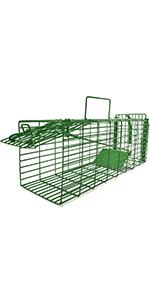 Rat Bait Station Traps, Reusable Humane Rodent Box Against Mice Chipmunks Squirrels That Work, Smart Tamper Proof Cage House to Secure Bait Block and Pellets, Mouse Bait Station Outdoor