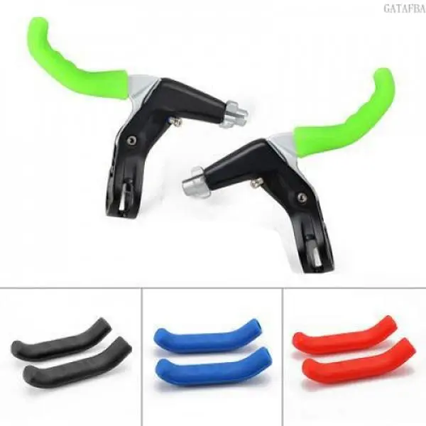 Unisex Non-slip Silicone Brake Lever Cover Protective Sleeve, Mountain Bike Accessory, Cycling Sports & Outdoor Gear,back to school,back to school haul