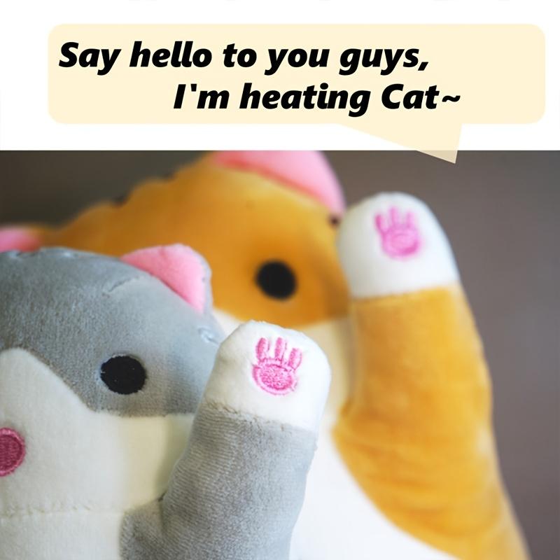 USB-Powered Heating Pad with Adjustable Temperature & Timer, Soft Fabric with Cute Cat & Fox-like Design - USB Plug-in Heating for Neck, Waist, Abdomen - Ideal for Women'S Menstrual Cramps, Christmas Gifts, Festive Use - Safe & Portable Hea