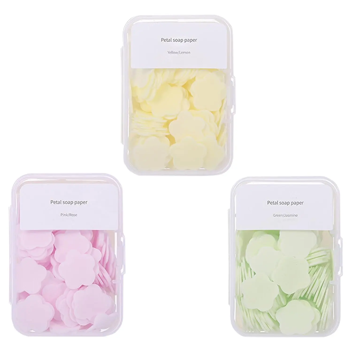 300pcs Portable Hand Washing Soap Sheets, Scented Mini Soap Sheets, Disposable Soluble Soap Outdoor Travel, Camping, Hiking (Mix)