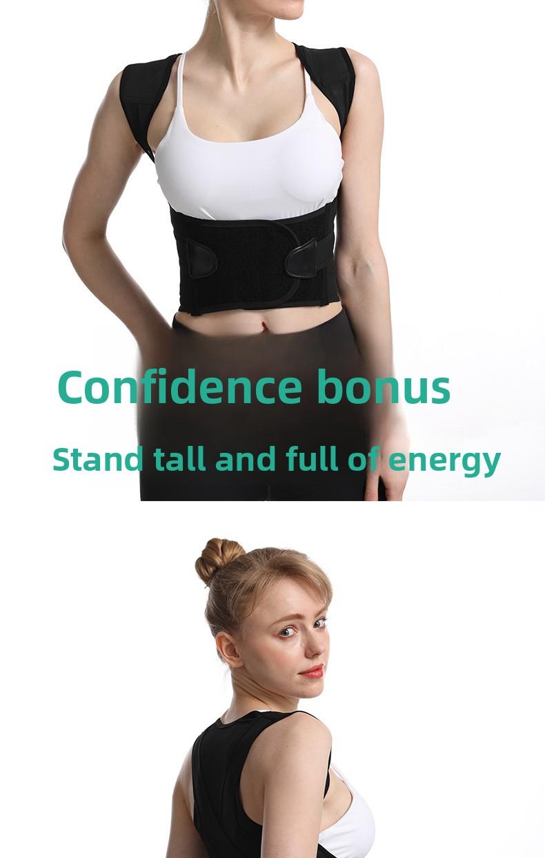 Invisible back posture corrector, ultra-thin design suitable for all-day wear