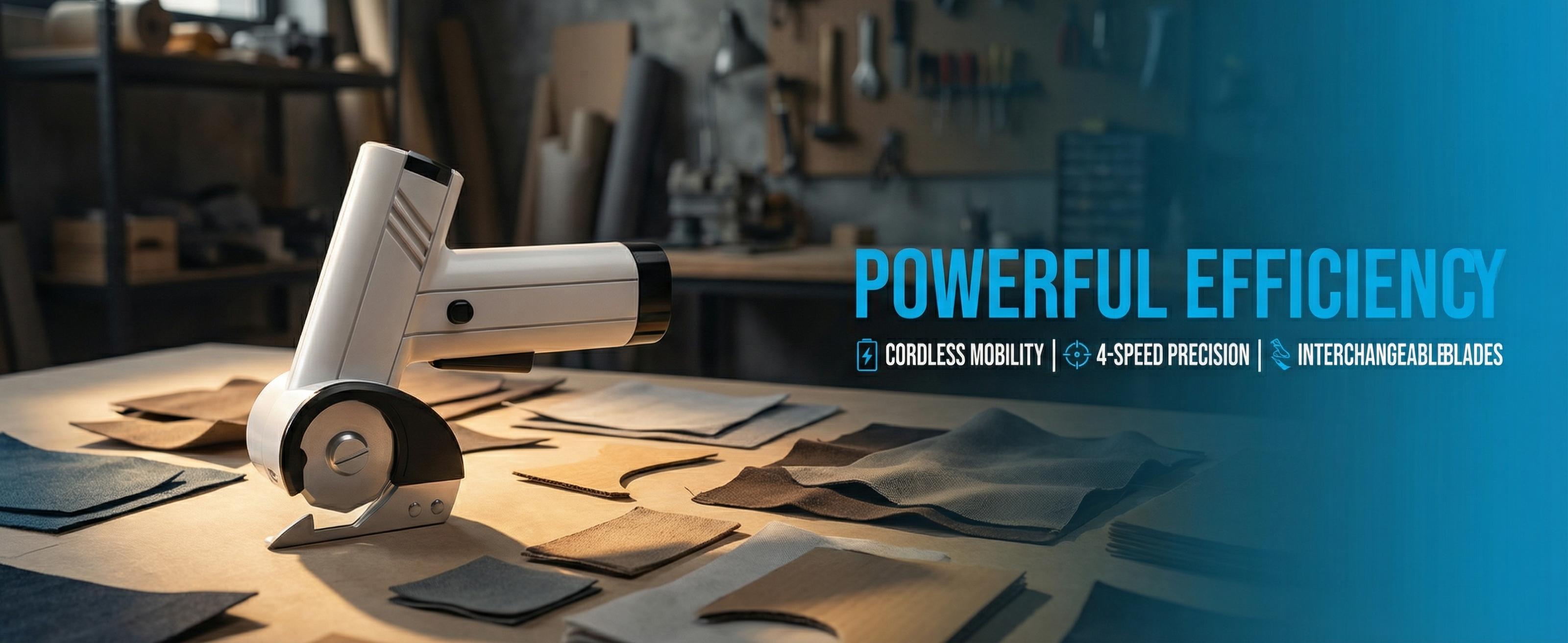 ordless Electric Scissors, 4-Speed Adjustable Portable Power Cutter with Heavy-Duty Rotary Blades, Multi-Material Cutting Tool for Fabric, Leather, Cardboard & Crafts ordless Electric Scissors, 4-Speed Adjustable Portable Power Cutter with Heavy-Duty Rotary Blades, Multi-Material Cutting Tool for Fabric, Leather, Cardboard & Crafts