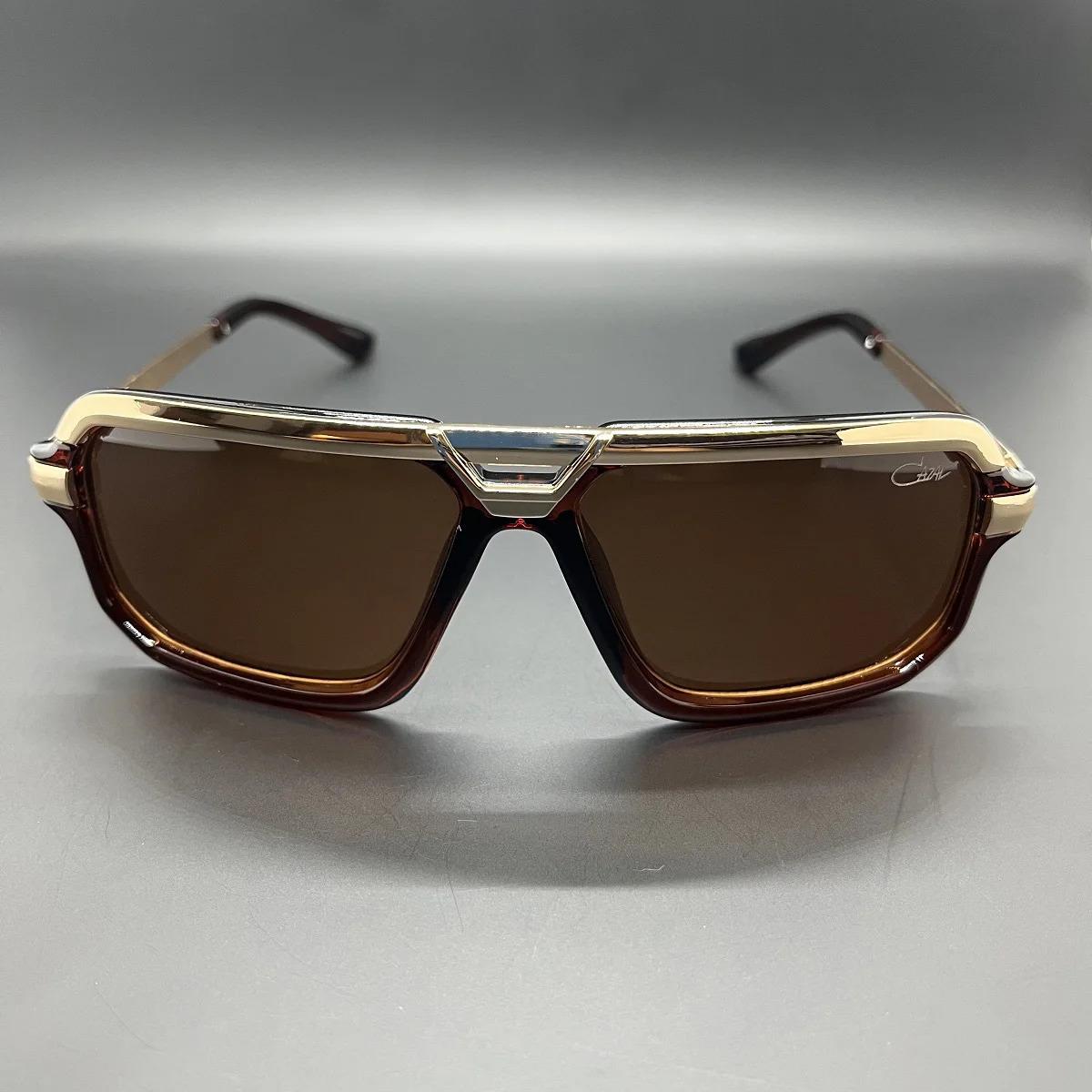 New High Quality Sunglasses Men Oversized Vintage Retro Driving Outdoor Sports Women Sun glasses Beach Sports Eyewear CAZAL4028 Trendy RectangularGift