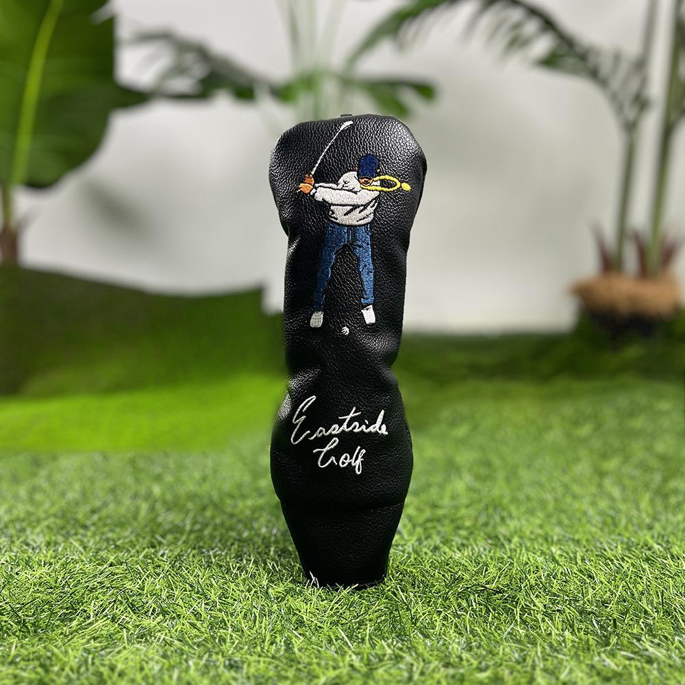 Golf Club Cover, 1 Count/ Golf Club Head Cover, Protective Cover for Drivers and Fairway Woods, Hybrid Cover, Golf Accessories, Golf Pack