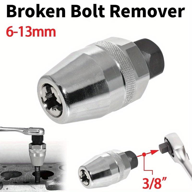 GJANSH 6-13mm Broken Bolt Extractor Set - Metal Damaged Stud Remover Tool for Impact Wrench and Ratchet, Non-Electric Manual Operation,Summervibes fathersdaygift GJANSH 6-13mm Broken Bolt Extractor Set - Metal Damaged Stud Remover Tool for Impact Wrench and Ratchet, Non-Electric Manual Operation,Summervibes fathersdaygift