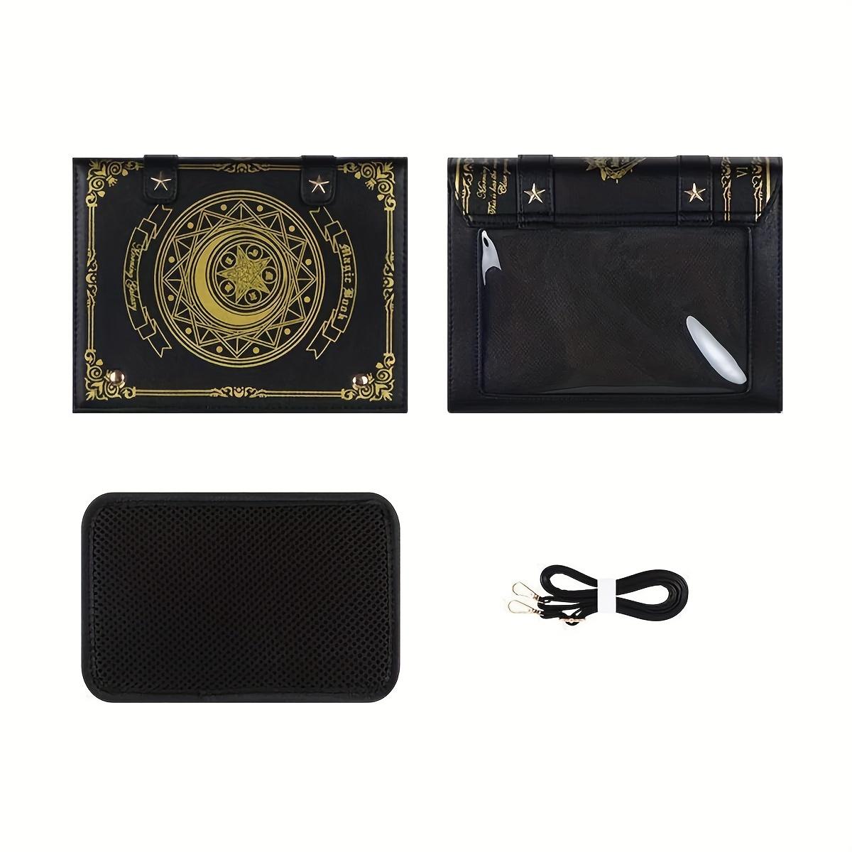 A Magical Book Crossbody Bag with a Detachable Shoulder Strap And Magnetic Flap Closure for Women. This Sweet New High-End Uniform Features a Geometric Pattern with a Comic Theme, Perfect for Students As a Shoulder Or Tote Bag for Commuting SpringStatemen