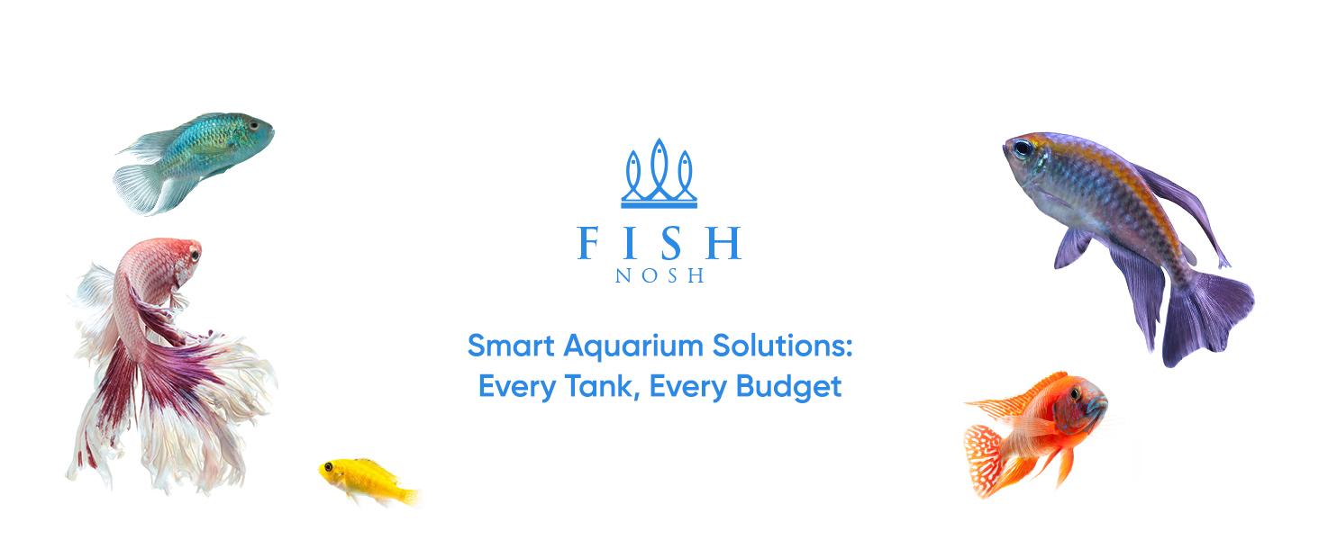 Automatic Fish Feeder For Aquarium - New Generation 2025, Auto Food Dispenser With Timer For Small Tank, Big Aquariums & Pond (Blue)