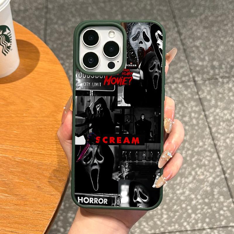 Premium Magnetic Case for iPhone11/12/13/14/15/16/17/promax Scream Horror Collage MagSafe Ready,Anti-Fall,Ultra-Thin Design | Perfect for Everyday Use