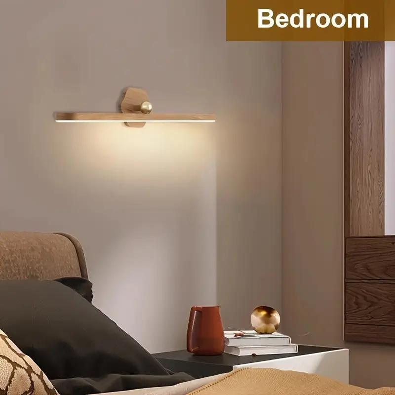 Adjustable LED Display Modern Mood Lighting, LED Ambient Light, Wireless Art Picture Lamp, Interior LED Lights, USB Rechargeable Touch Switch Magnetic Wall Mount, Ideal for Paintings & Portraits, Adjustable Lights