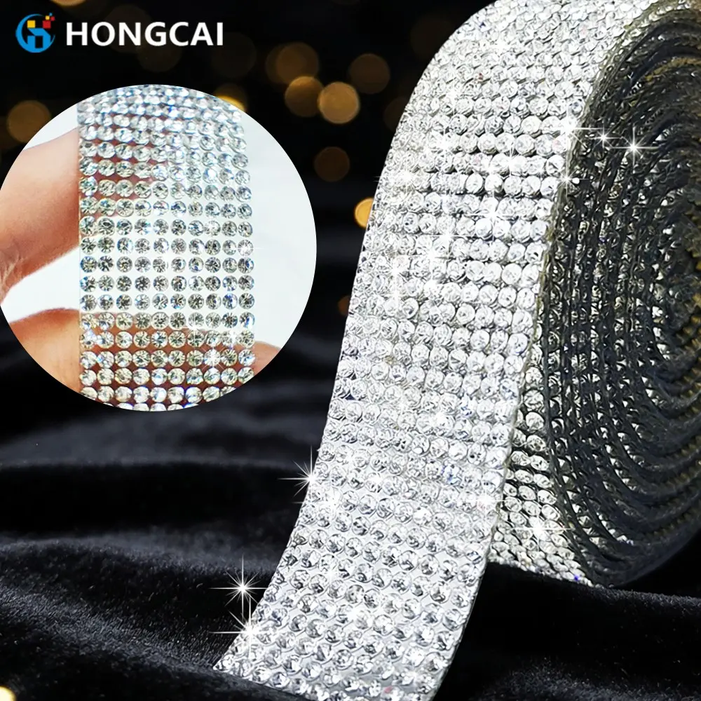 Water Drill Heat Transfer Tape, DIY Rhinestone Stickers, Non-Scratch Adhesive, Sparkly Craft Decor, Sewing Accessories, Fabric & Shoe Embellishments, Rhinestone Sparkle
