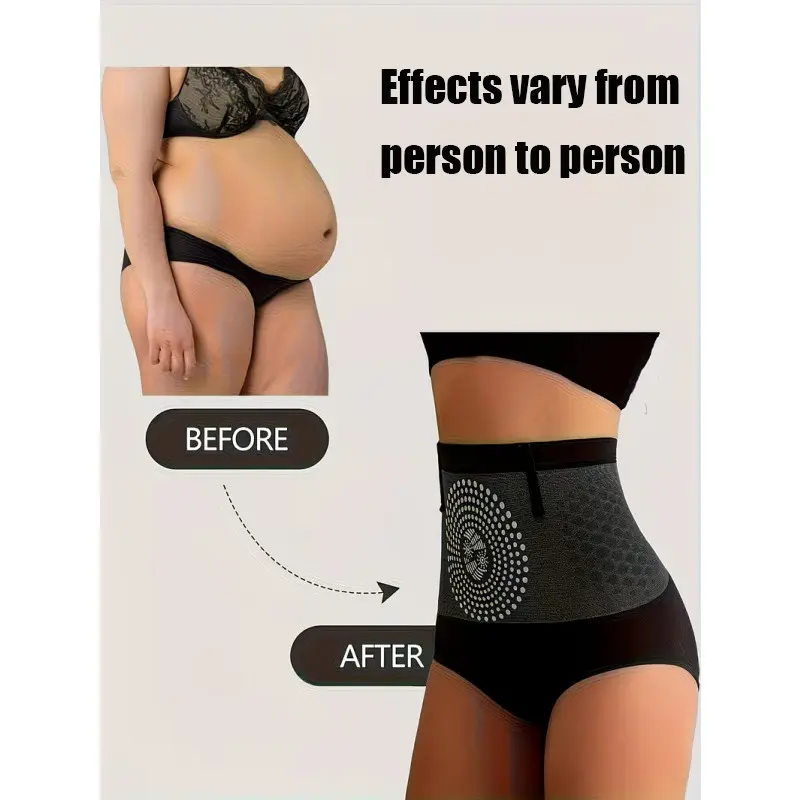 Women'S High-Waist Shaping Panties - Tummy Control And Butt Lift Underwear, Non-Slip Waistband, Posture Correction And Body Shaping, Daily And Special Occasion Underwear - No Padding, Seamless Wear