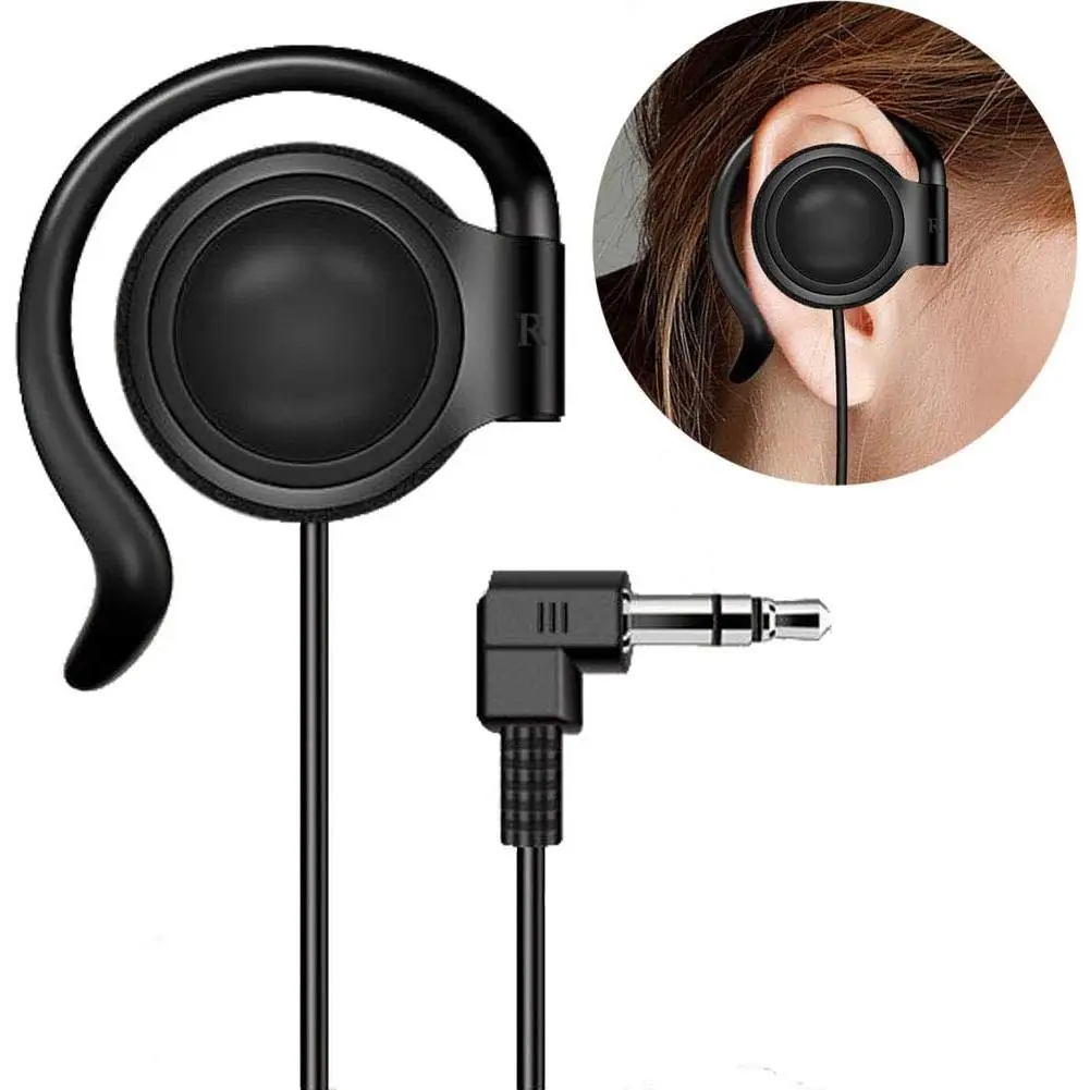 3.5mm Single Side Earphone Earbud  Ear Headphone for EXD-101 ATG-100T ELGT-470  Tour Guide System Receiver Touring Groups Radio Podcast Laptop MP3/4 Tablet PC Skype YouTube (Right)