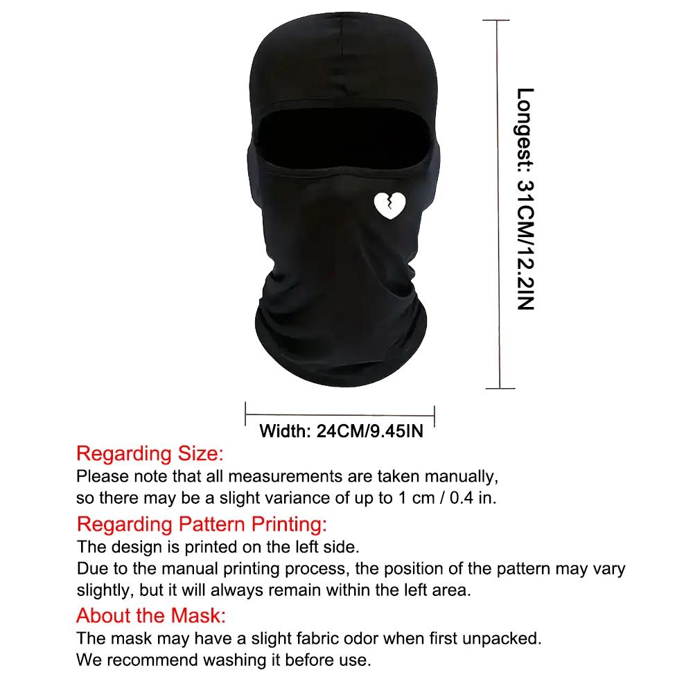 Full Face Mask, Breathable Face Cover for Outdoor, Cycling, Skiing, Sports Face Mask for Men & Women, Outdoor Sports Protective Gear Accessories, Christmas Gift