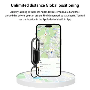 Mini Bluetooth GPS Tracker For Apple Find My Anti Lose Reminder Device Key Finder Pet Dog Kid Bag Wallet Car Locator Keychain
