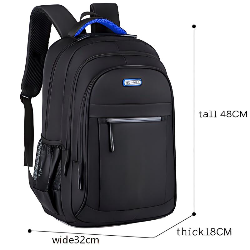 Multifunctional backpack, men's large-capacity business laptop backpack, travel bag, trendy student schoolbag, commuter bag