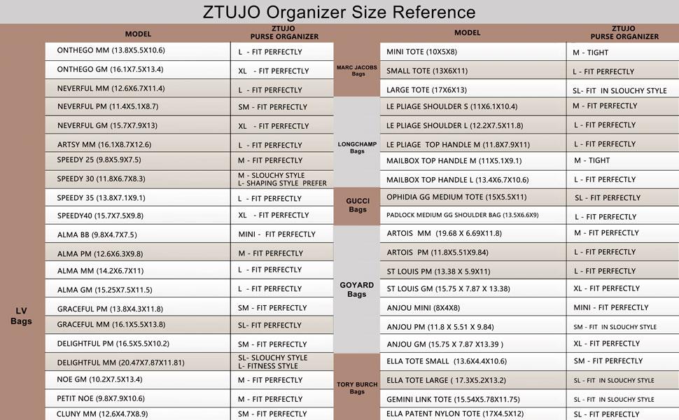 Purse Organizer Insert, Felt Bag Organizer For Handbag Purse Organizer,13 Colors, 6 Size (Medium, Black)