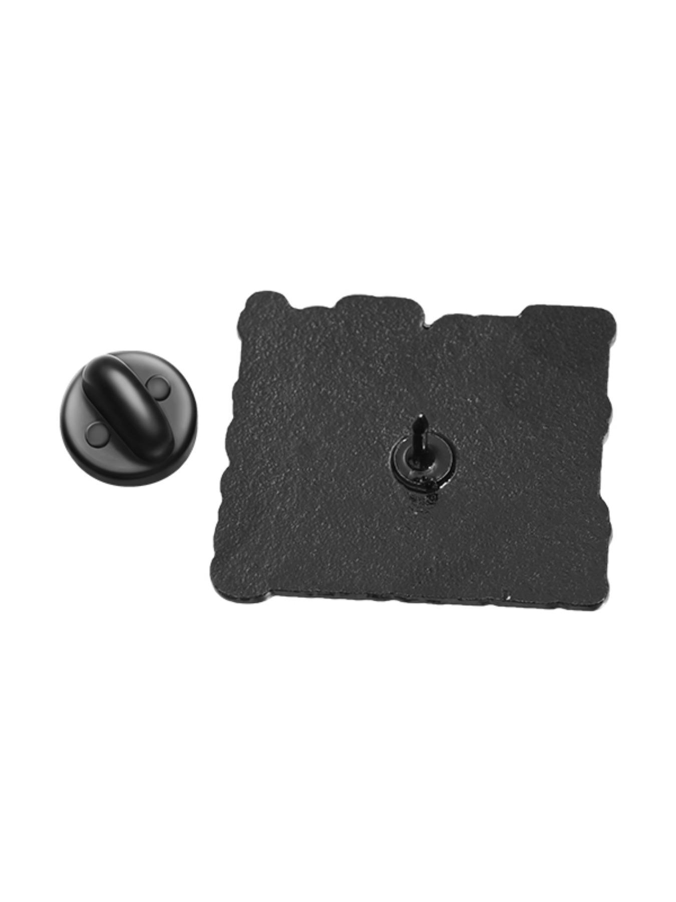 Personality Interest Letter Pattern Brooch, Fashion Brooch for Women & Men, Enamel Pin, Hat Pins Suitable for Backpacks, Jeans, Scarves, Hats Decoration, Fashion Accessory