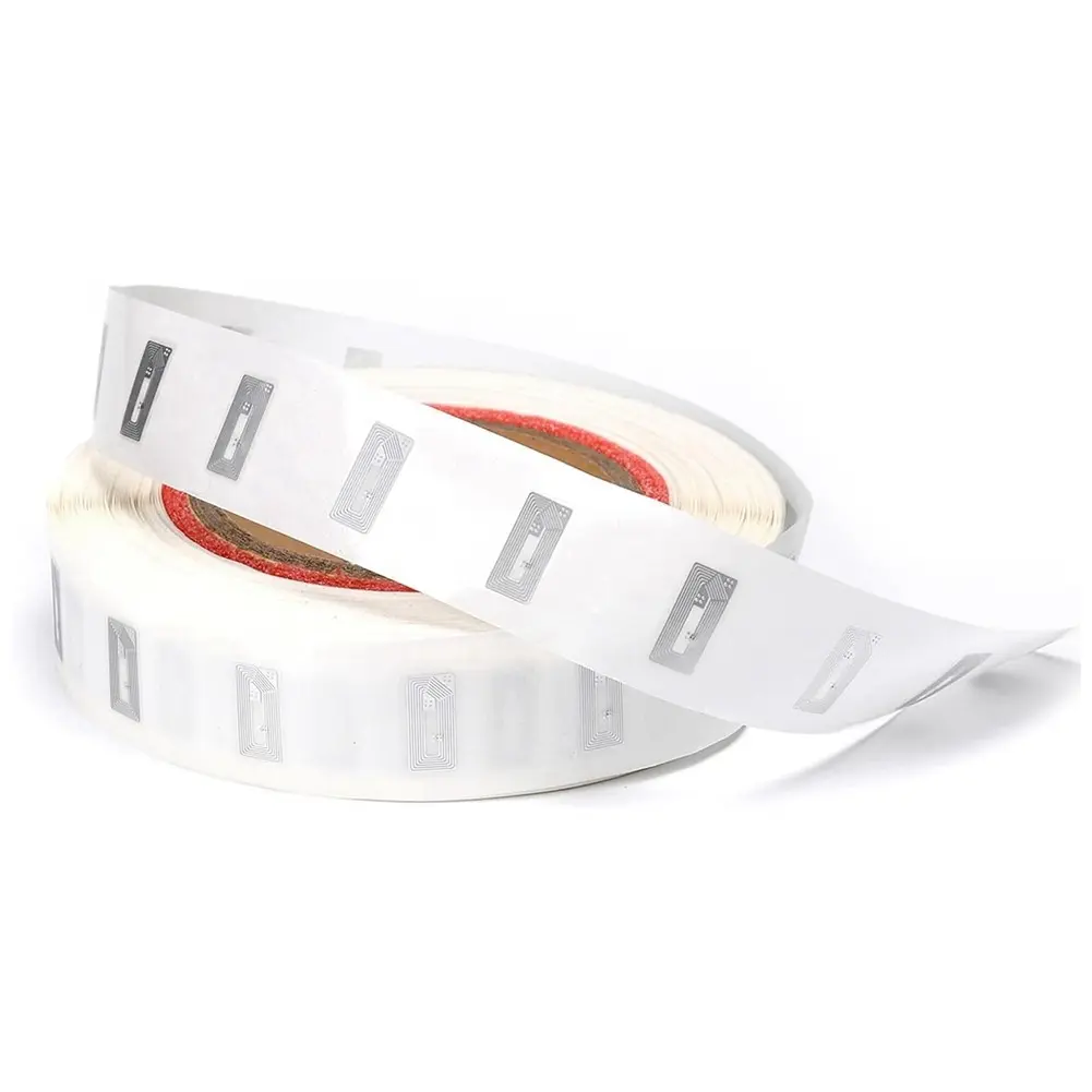 100 PCS NFC Tags Sticker with NTAG213 Chip Blank NFC Stickers Adhesive Labels RFID Tags Rewritable 144 Bytes Memory Size