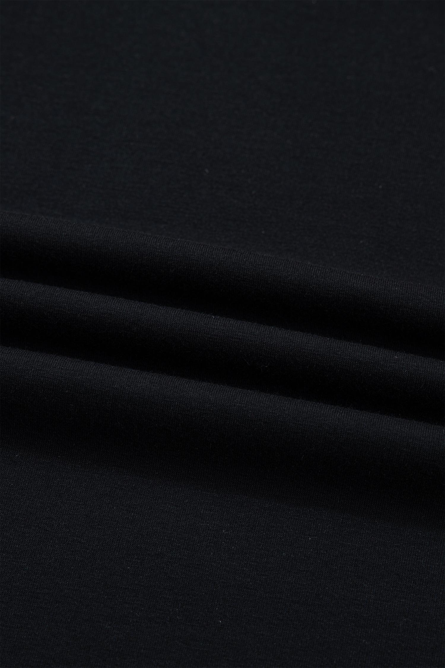 Women's Black Oversized T-Shirt Maxi Dress with Sheer Lace Hem Drop Shoulder Short Sleeve Perfect for Street Style...