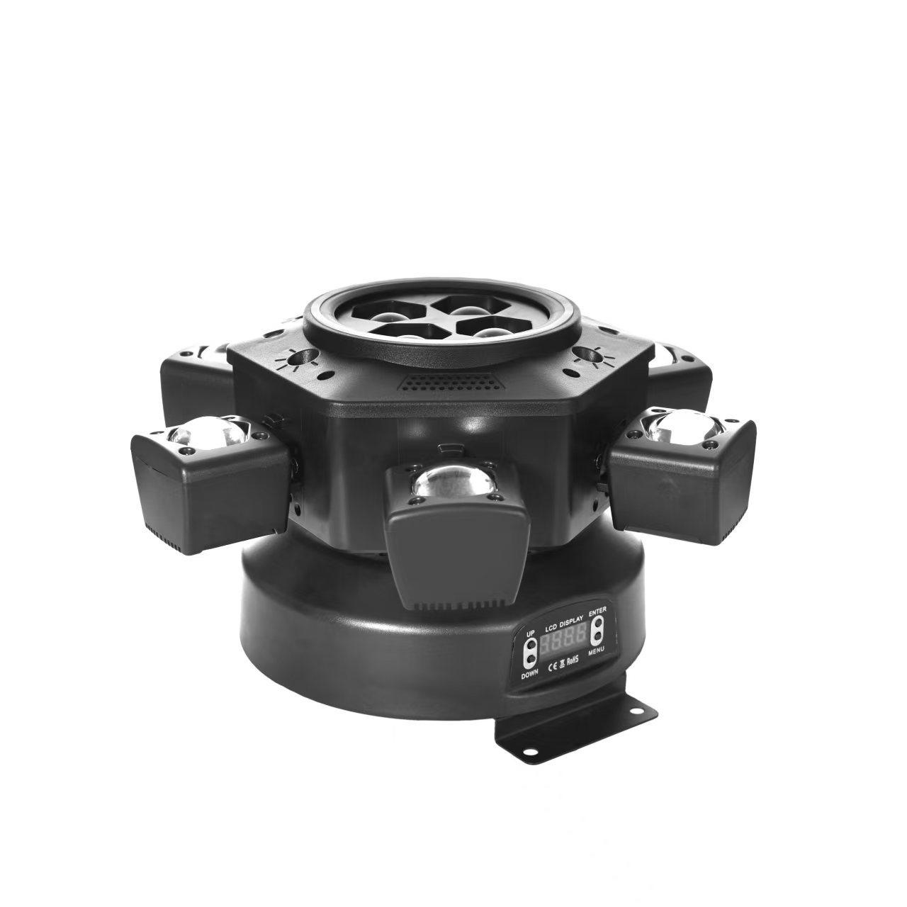 150W Moving Head DJ Lights 6 Arms Party Lights RGBW 6-IN-1 LED Stage Lights with Strobe Beam & Remote Control DMX512 for Wedding Party Disco KTV Event 150W Moving Head DJ Lights 6 Arms Party Lights RGBW 6-IN-1 LED Stage Lights with Strobe Beam & Remote Control DMX512 for Wedding Party Disco KTV Event