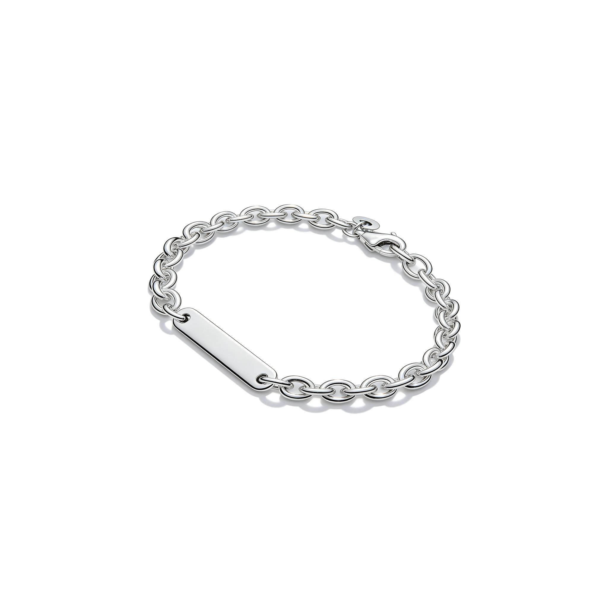 925 Sterling Silver Bracelets for Women - Minimalist Paperclip Chain Pearl Beaded Bracelet Dainty Stackable Jewelry Gift for Her