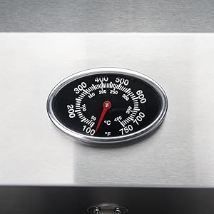 ROVSUN Portable Propane Gas Grill 12,000BTU, Tabletop Outdoor Cooking Grill for Picnic Camping RV Tailgating Patio Garden BBQ, Stainless Steel ROVSUN Portable Propane Gas Grill 12,000BTU, Tabletop Outdoor Cooking Grill for Picnic Camping RV Tailgating Patio Garden BBQ, Stainless Steel