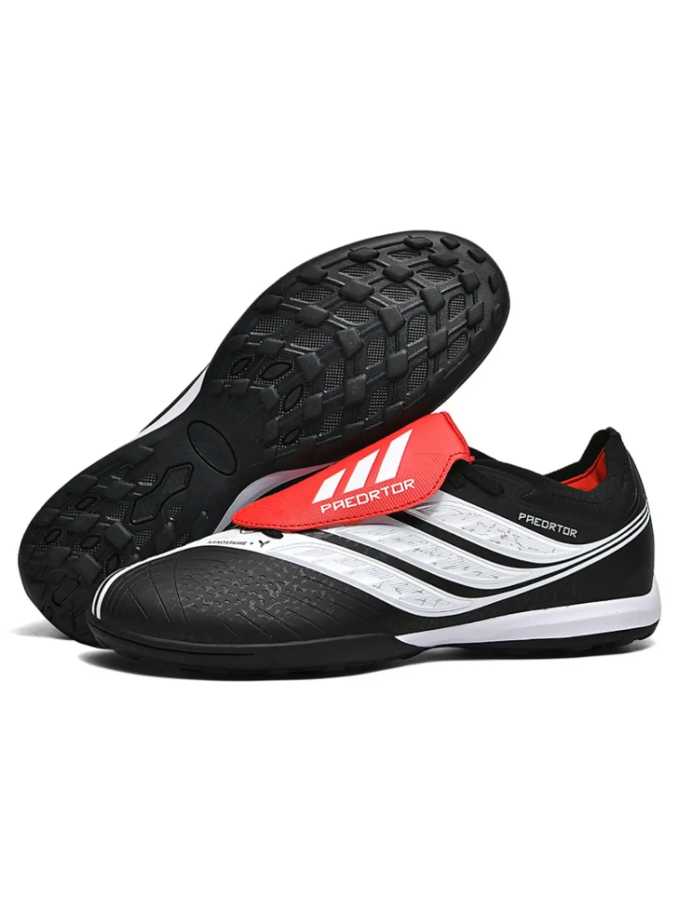 Men's and Women's High-End Seamless Soccer Shoes, Anti-Slip Durable Outdoor Grass Soccer Shoes, Super Grip and Support, Fashionable